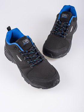 Buty trekkingowe męskie DK czarno niebieskie Aqua Softshell