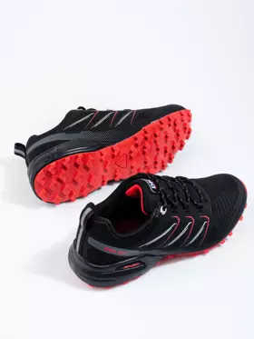 Sznurowane buty sportowe męskie DK czarne